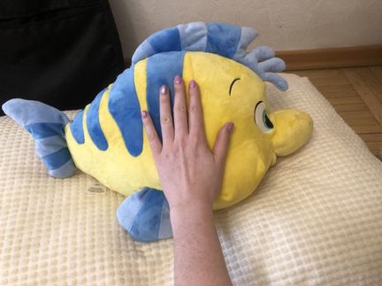Мягкая игрушка Флаундер рыбка Русалочка Ариэль
