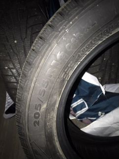 Зимняя резина 205/55/16 nokian нешипованая липучка