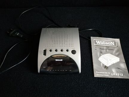 Радио часы будильник Watson UR4512