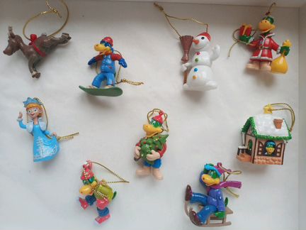 Растишка. С Новым годом 9 игрушек + 8 вкладышей