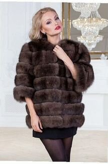 Шуба из песца трансформер 4 в 1