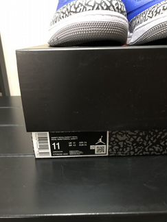Jordan 3 Varsity Royal Cement (10uk 11us 45eur)