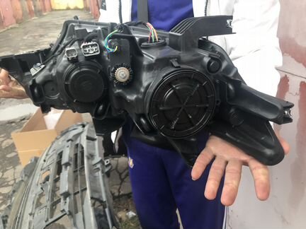 Mitsubishi outlander 3 фара левая